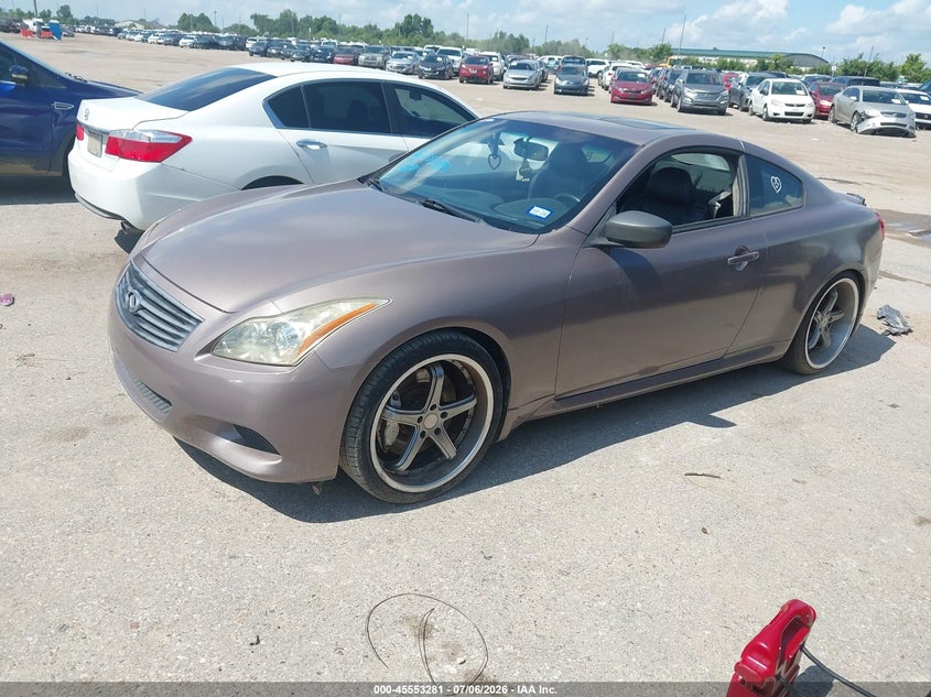 2008 Infiniti G37 VIN JNKCV64E98M110779 IAAI salvage auction — NORMAL WEAR, Original (Texas), sold $475 on 2026-07-15 (photo 2)