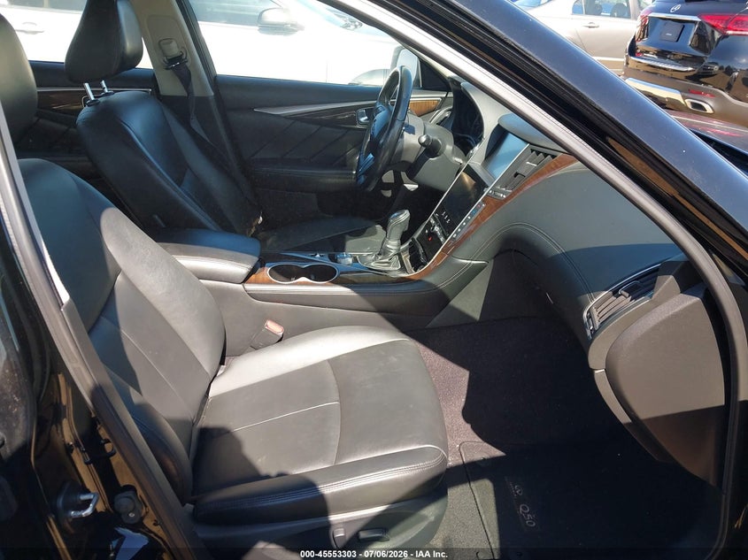 2018 Infiniti Q50 VIN JN1EV7AP6JM355909 IAAI salvage auction — NORMAL WEAR, Clear - Dealer Only (California), sold $2,700 on 2026-07-29 (photo 5)