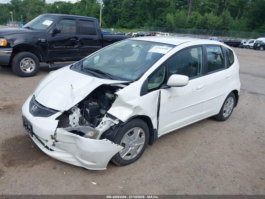 2012 Honda Fit VIN JHMGE8H33CS006332 IAAI salvage auction — LEFT FRONT, Clear (Massachusetts), sold $1,300 on 2026-07-24 (photo 2)