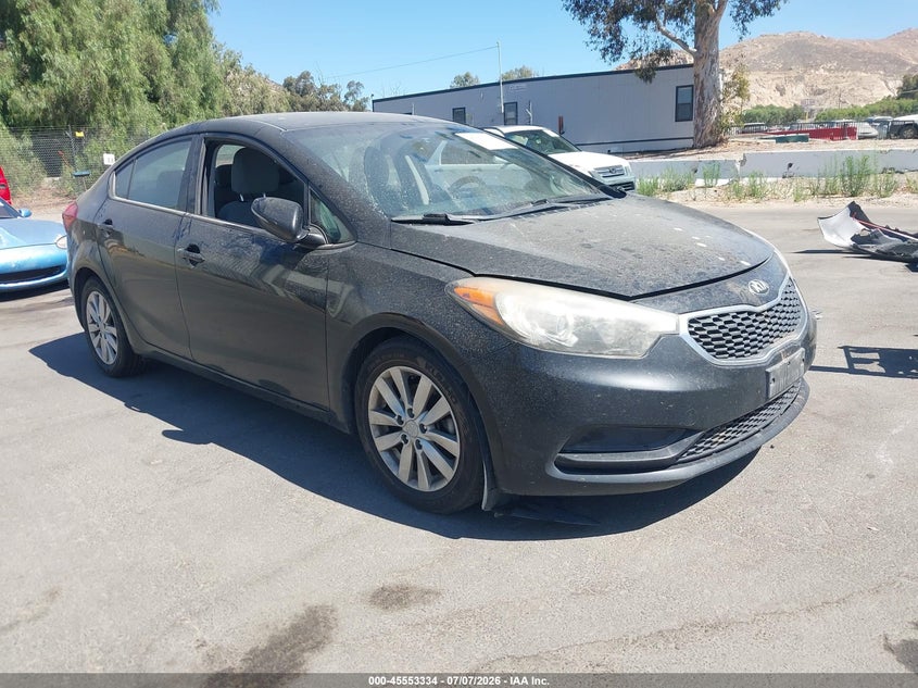 2016 Kia Forte VIN KNAFX4A63G5594898 IAAI salvage auction — NORMAL WEAR, Clear - Dealer Only (California), sold $750 on 2026-07-28 (photo 1)