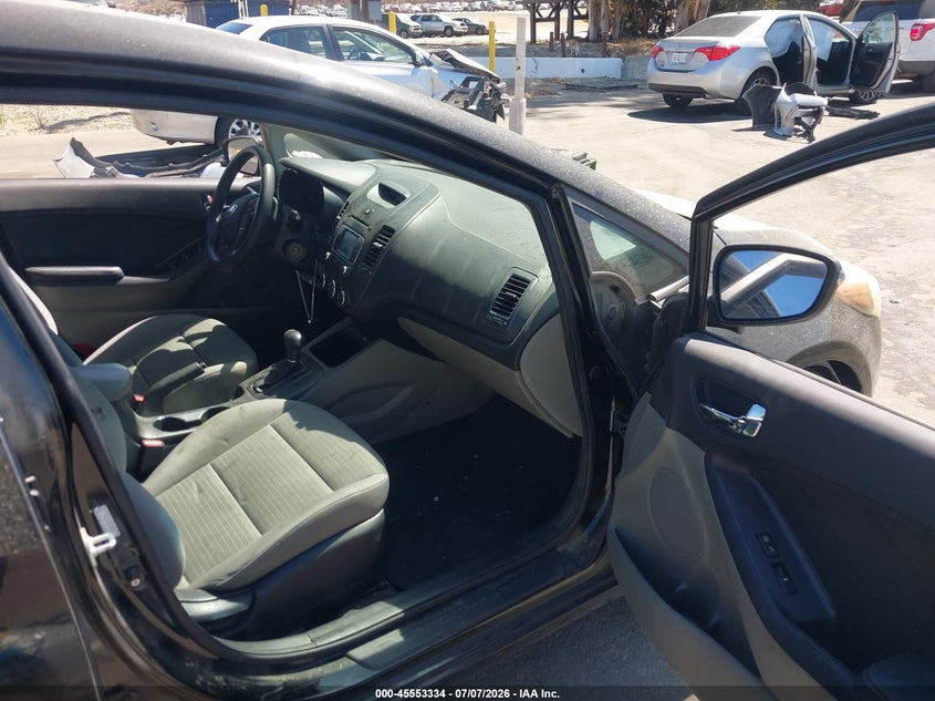 2016 Kia Forte VIN KNAFX4A63G5594898 IAAI salvage auction — NORMAL WEAR, Clear - Dealer Only (California), sold $750 on 2026-07-28 (photo 5)