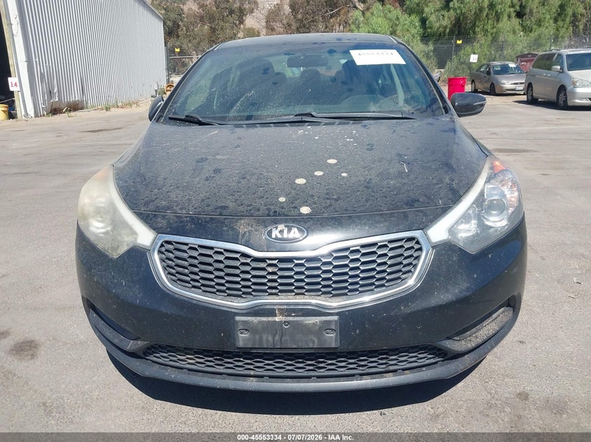 2016 Kia Forte VIN KNAFX4A63G5594898 IAAI salvage auction — NORMAL WEAR, Clear - Dealer Only (California), sold $750 on 2026-07-28 (photo 6)