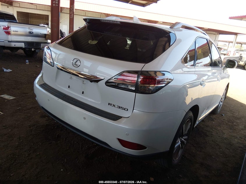 2015 Lexus Rx VIN 2T2BK1BA1FC267365 IAAI salvage auction — LEFT SIDE, Salvage (Arizona), sold $7,000 on 2026-07-28 (photo 4)