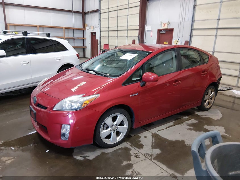 2010 Toyota Prius VIN JTDKN3DU8A0122289 IAAI salvage auction — REAR END, Salvage (Idaho), sold $2,800 on 2026-07-24 (photo 2)