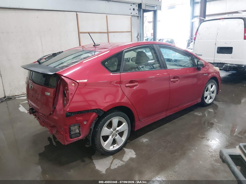 2010 Toyota Prius VIN JTDKN3DU8A0122289 IAAI salvage auction — REAR END, Salvage (Idaho), sold $2,800 on 2026-07-24 (photo 4)