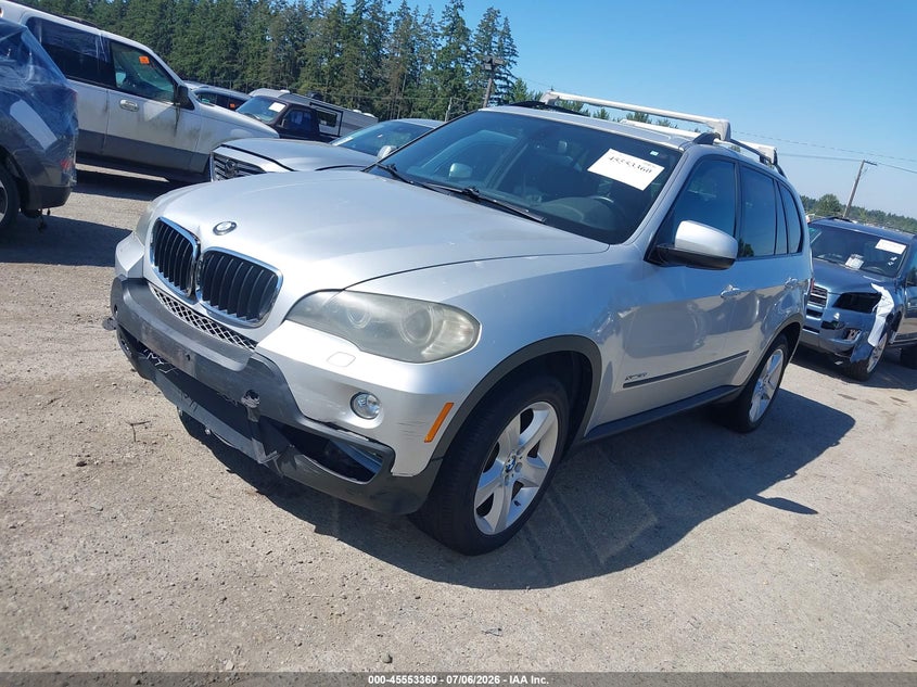 2009 BMW X5 VIN 5UXFE43549L263077 IAAI salvage auction — FRONT END, Bill Of Sale (Washington), sold $425 on 2026-07-29 (photo 2)