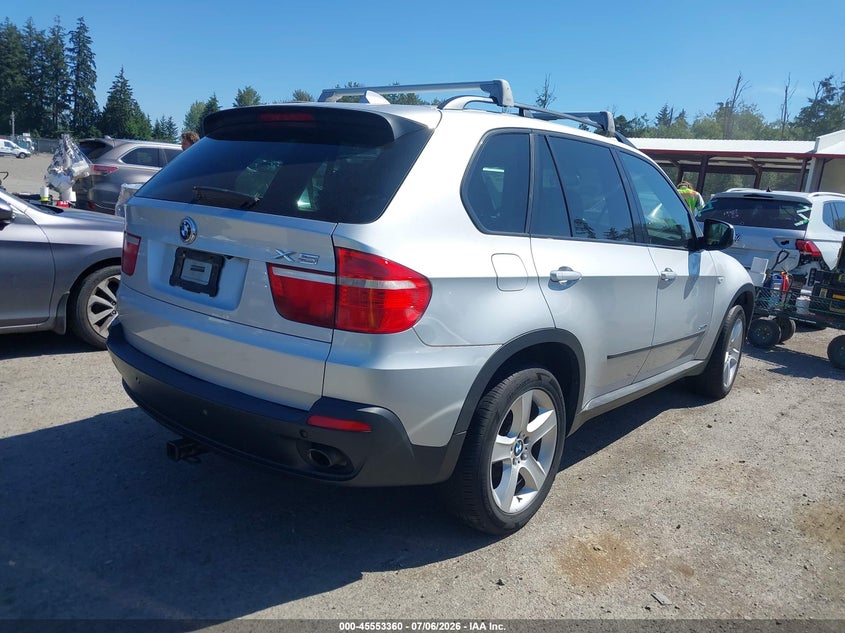 2009 BMW X5 VIN 5UXFE43549L263077 IAAI salvage auction — FRONT END, Bill Of Sale (Washington), sold $425 on 2026-07-29 (photo 4)