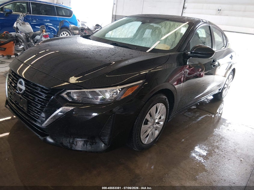 2024 Nissan Sentra VIN 3N1AB8BVXRY222847 IAAI salvage auction — RIGHT FRONT, Sf97 (New York), sold $7,175 on 2026-08-31 (photo 2)