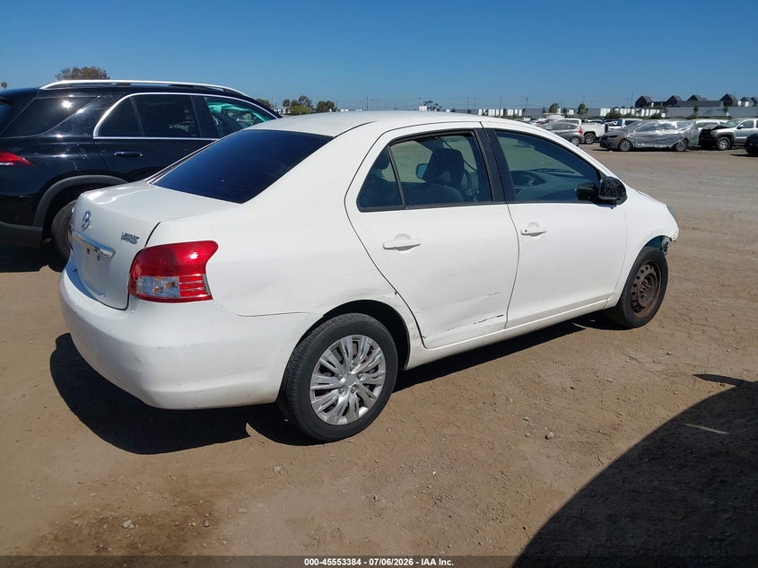 2010 Toyota Yaris VIN JTDBT4K34A4068228 IAAI salvage auction — NORMAL WEAR, Salvage (California), sold $825 on 2026-07-29 (photo 4)