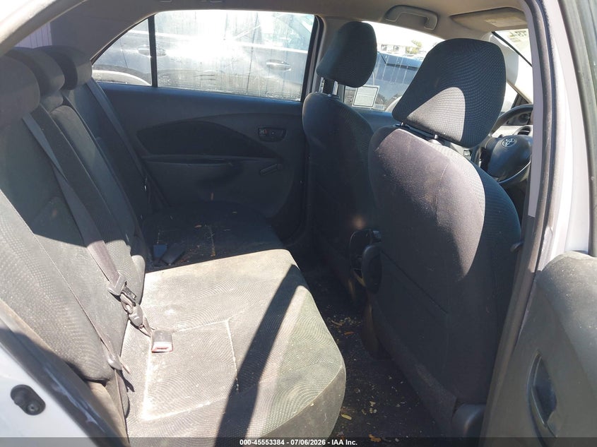 2010 Toyota Yaris VIN JTDBT4K34A4068228 IAAI salvage auction — NORMAL WEAR, Salvage (California), sold $825 on 2026-07-29 (photo 8)