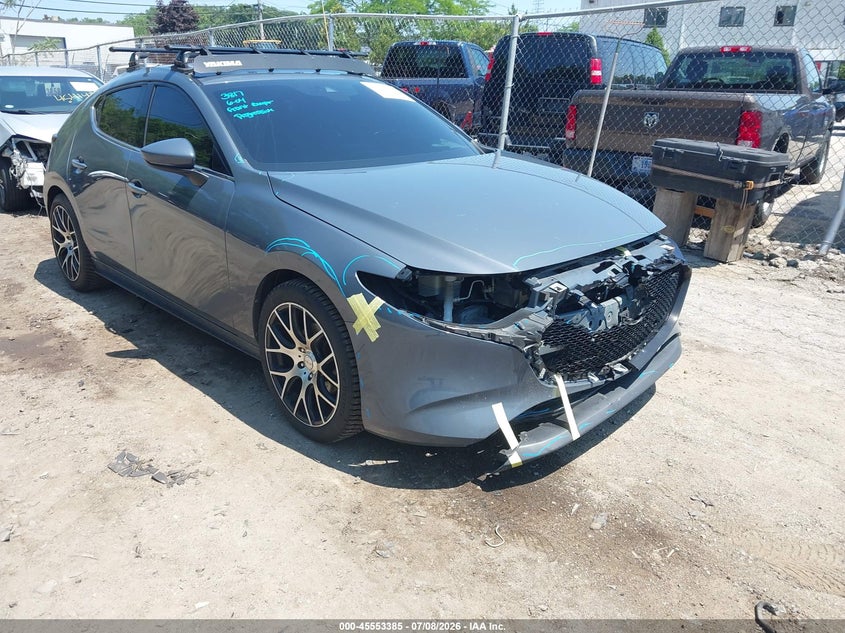 2020 Mazda 3 VIN JM1BPBNMXL1174636 IAAI salvage auction — FRONT END, Salvage (Connecticut), sold $3,200 on 2026-07-28 (photo 1)