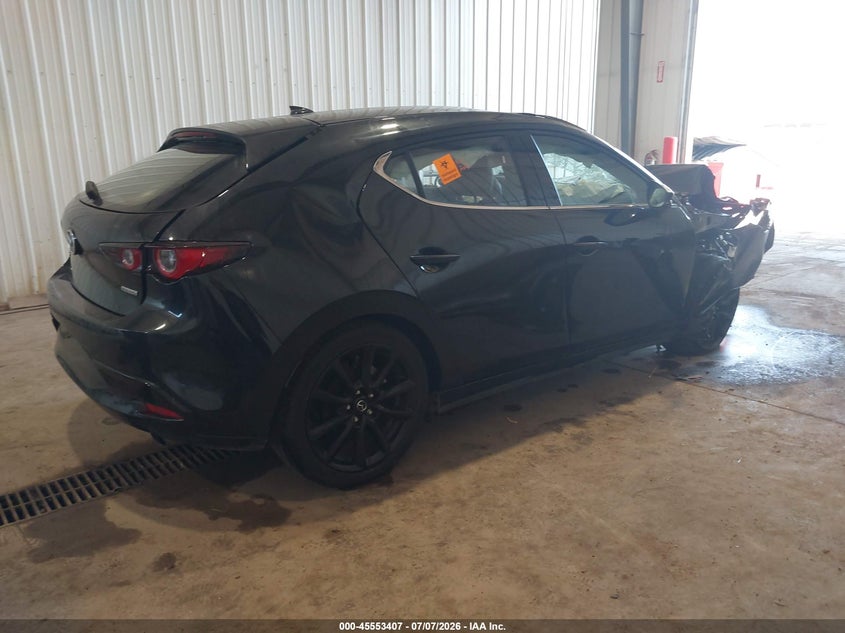 2025 Mazda 3 VIN JM1BPAMM4S1755799 IAAI salvage auction — ROLLOVER, Wait Title, sold $1,400 on 2026-10-06 (photo 4)