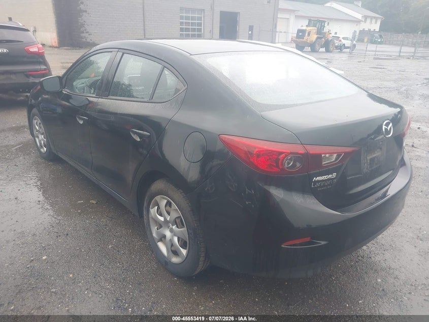 2016 Mazda 3 VIN JM1BM1T79G1306579 IAAI salvage auction — NORMAL WEAR, Clear (Massachusetts), sold $1,050 on 2026-07-17 (photo 3)