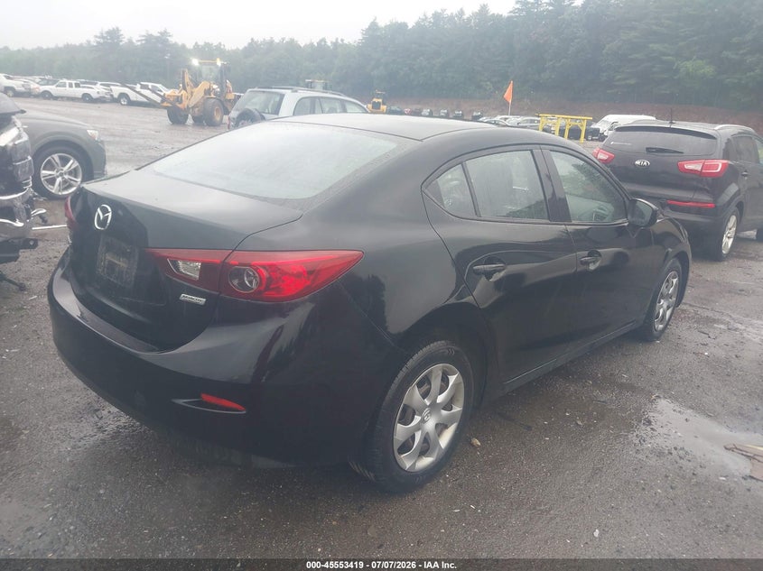 2016 Mazda 3 VIN JM1BM1T79G1306579 IAAI salvage auction — NORMAL WEAR, Clear (Massachusetts), sold $1,050 on 2026-07-17 (photo 4)