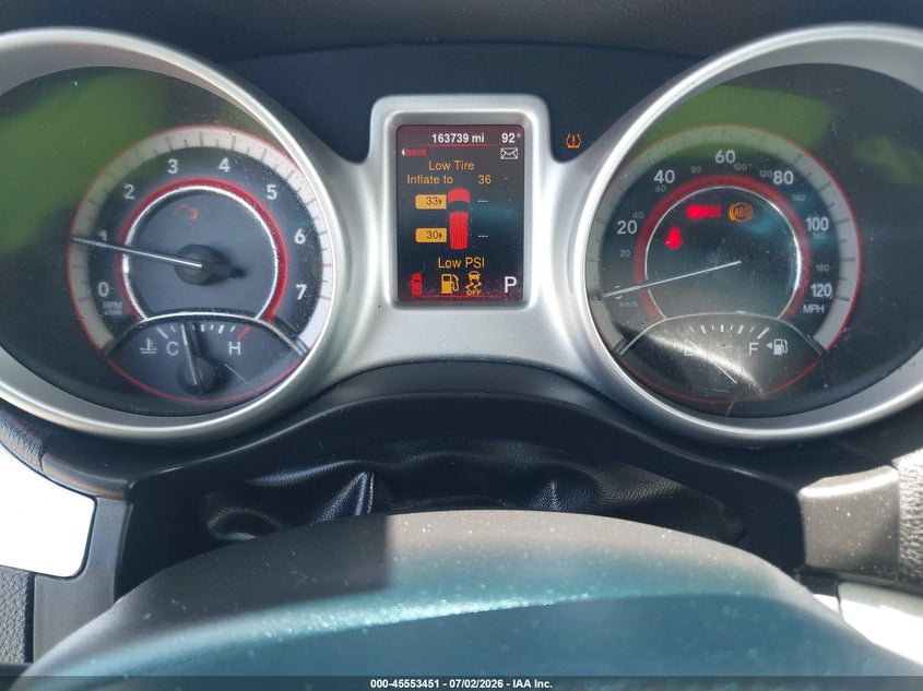 2013 Dodge Journey VIN 3C4PDCBG7DT630377 IAAI salvage auction — NORMAL WEAR, Original (Texas), sold $1,300 on 2026-08-09 (photo 7)