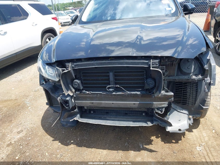 2019 Jaguar F-pace VIN SADCK2GX3KA390180 IAAI salvage auction — FRONT END, Salvage Title, sold $3,400 on 2026-07-18 (photo 6)