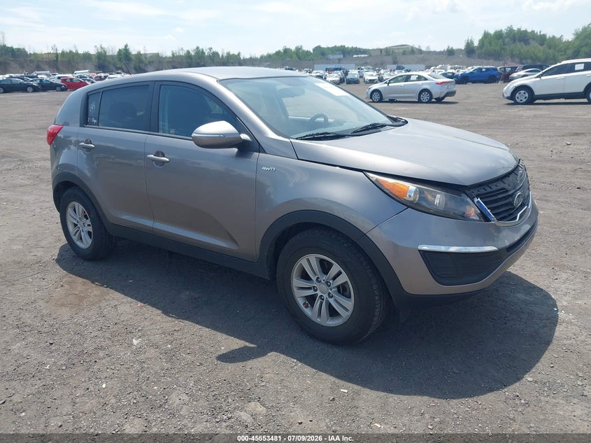2011 Kia Sportage VIN KNDPBCA21B7047638 IAAI salvage auction — FRONT END, Salvage (Pennsylvania), sold $2,150 on 2026-08-02 (photo 1)