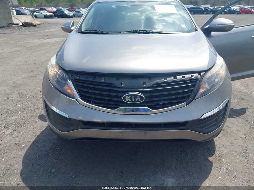2011 Kia Sportage VIN KNDPBCA21B7047638 IAAI salvage auction — FRONT END, Salvage (Pennsylvania), sold $2,150 on 2026-08-02 (photo 6)