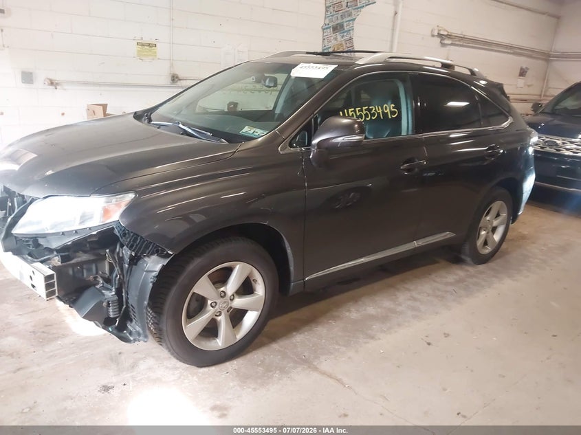 2010 Lexus Rx 350 VIN 2T2BK1BA1AC062282 IAAI salvage auction — LEFT FRONT, Salvage (Minnesota), sold $4,800 on 2026-08-27 (photo 2)