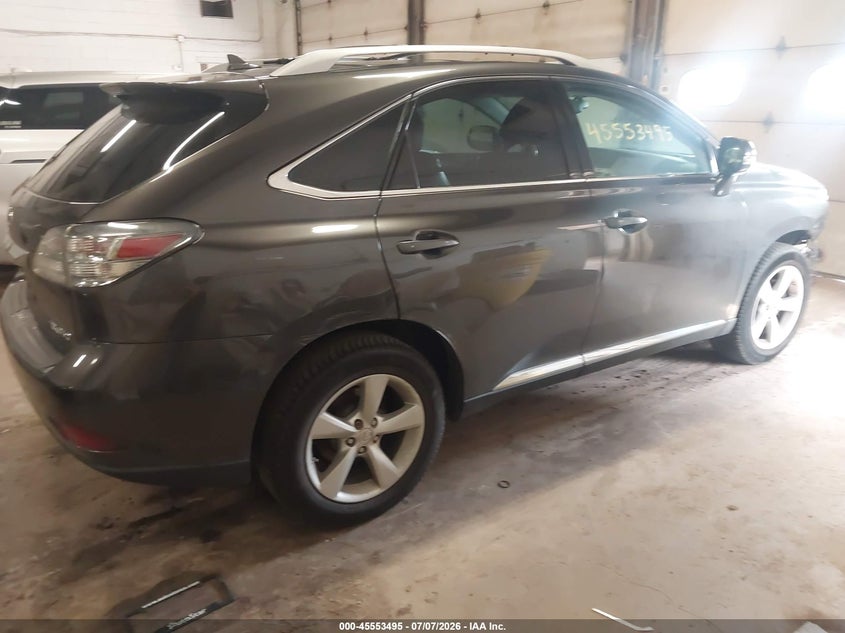 2010 Lexus Rx 350 VIN 2T2BK1BA1AC062282 IAAI salvage auction — LEFT FRONT, Salvage (Minnesota), sold $4,800 on 2026-08-27 (photo 4)