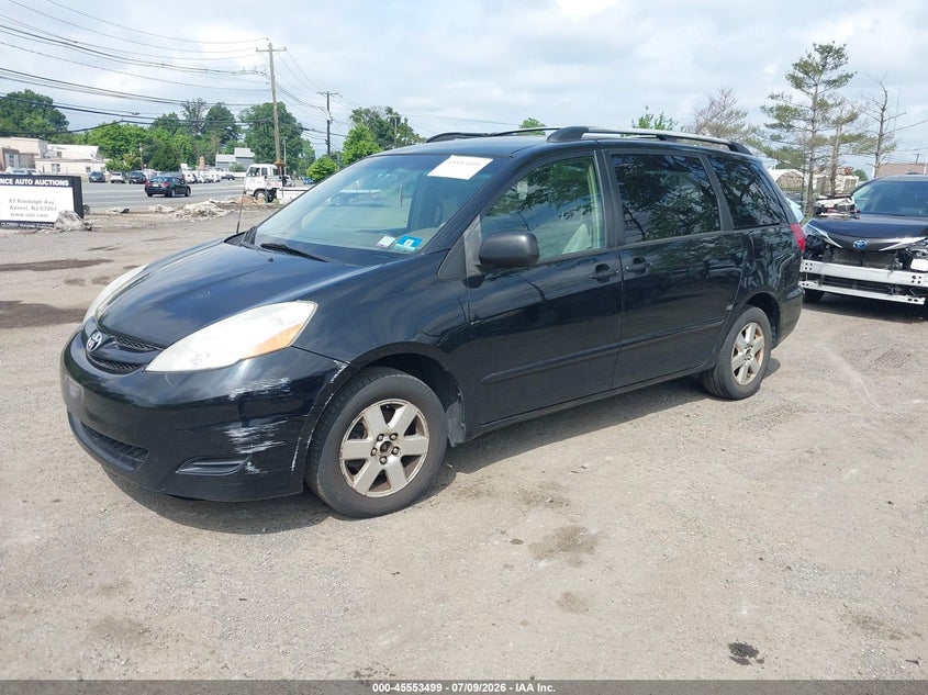 2008 Toyota Sienna VIN 5TDZK23C78S205651 IAAI salvage auction — NORMAL WEAR, Clear (New Jersey), sold $925 on 2026-07-20 (photo 2)