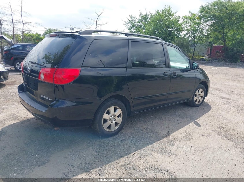2008 Toyota Sienna VIN 5TDZK23C78S205651 IAAI salvage auction — NORMAL WEAR, Clear (New Jersey), sold $925 on 2026-07-20 (photo 4)