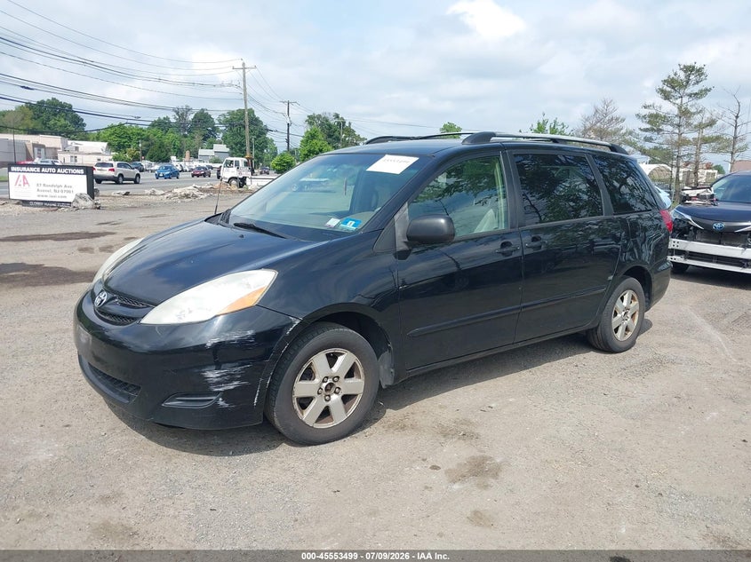 2008 Toyota Sienna VIN 5TDZK23C78S205651 IAAI salvage auction — NORMAL WEAR, Clear (New Jersey), sold $925 on 2026-07-20 (photo 6)