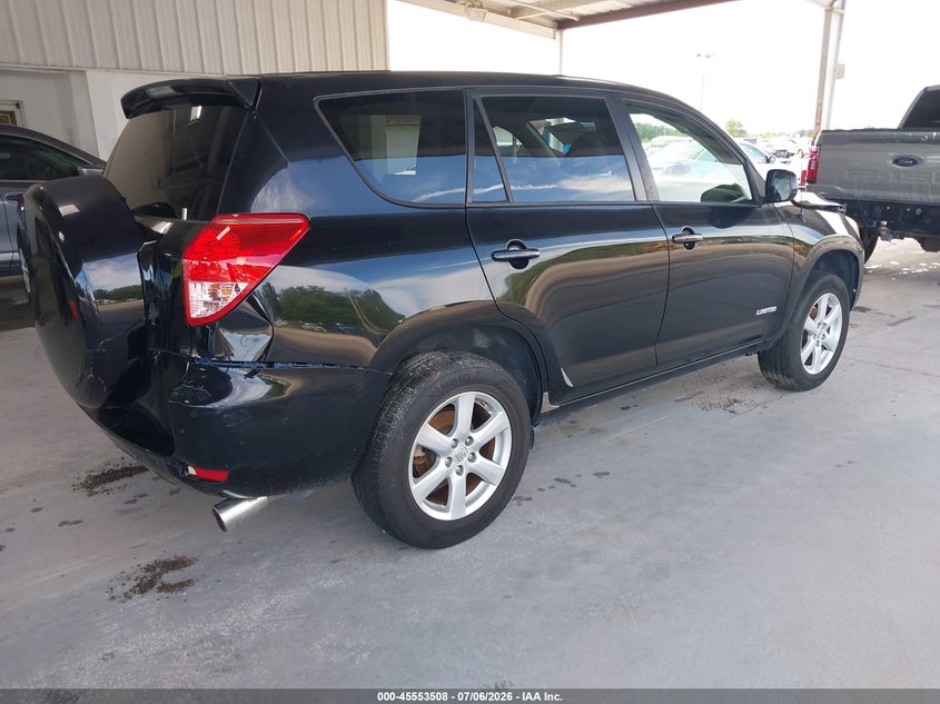 2007 Toyota Rav4 VIN JTMZK31V776007371 IAAI salvage auction — NORMAL WEAR, Clear (Florida), sold $600 on 2026-07-29 (photo 4)