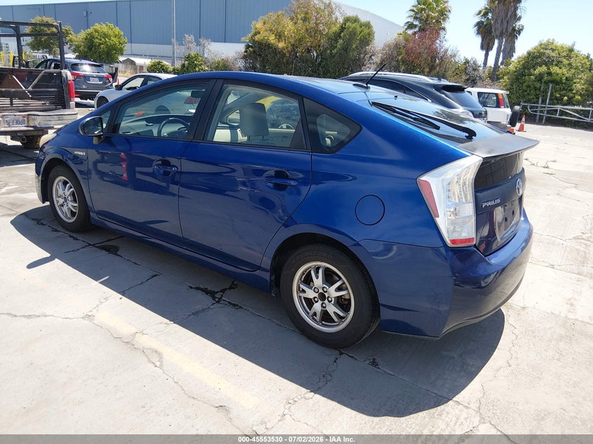 2010 Toyota Prius VIN JTDKN3DU6A0029657 IAAI salvage auction — NORMAL WEAR, Clear - Dealer Only (California), sold $650 on 2026-07-29 (photo 3)