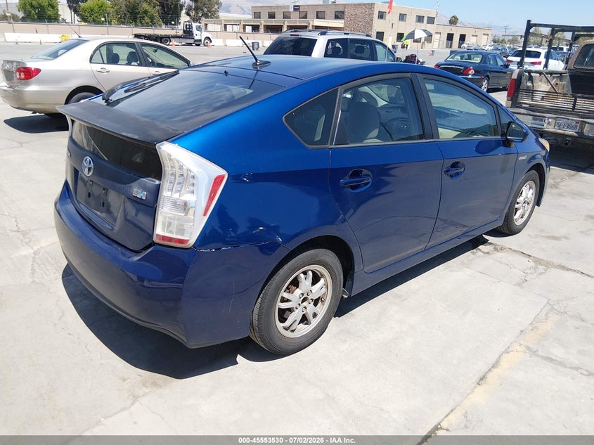 2010 Toyota Prius VIN JTDKN3DU6A0029657 IAAI salvage auction — NORMAL WEAR, Clear - Dealer Only (California), sold $650 on 2026-07-29 (photo 4)