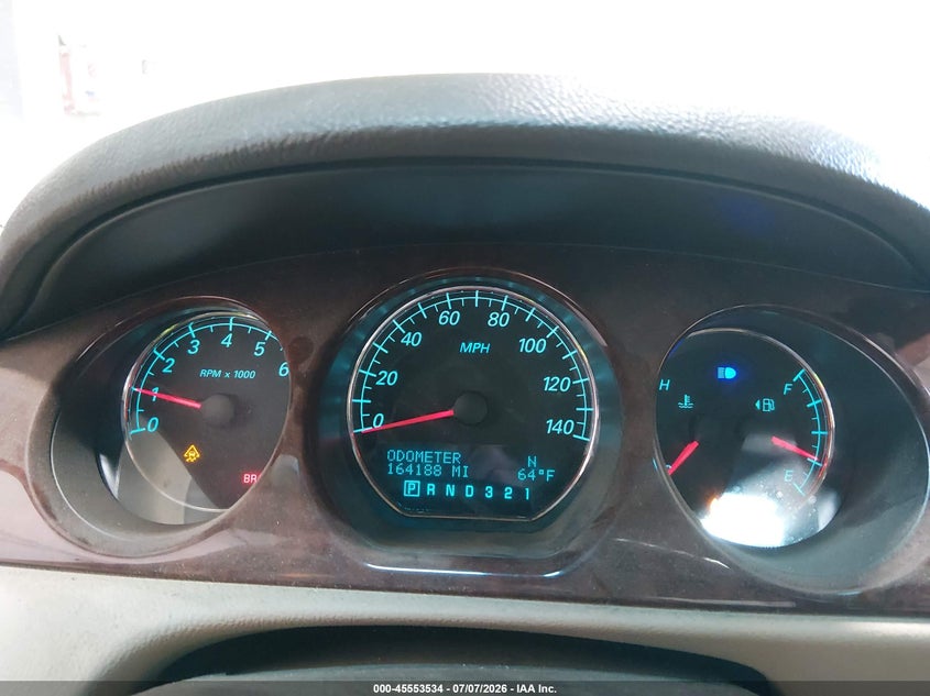 2007 Buick Lucerne VIN 1G4HD57267U124767 IAAI salvage auction — NORMAL WEAR, Original (Alaska), sold $125 on 2026-07-31 (photo 7)
