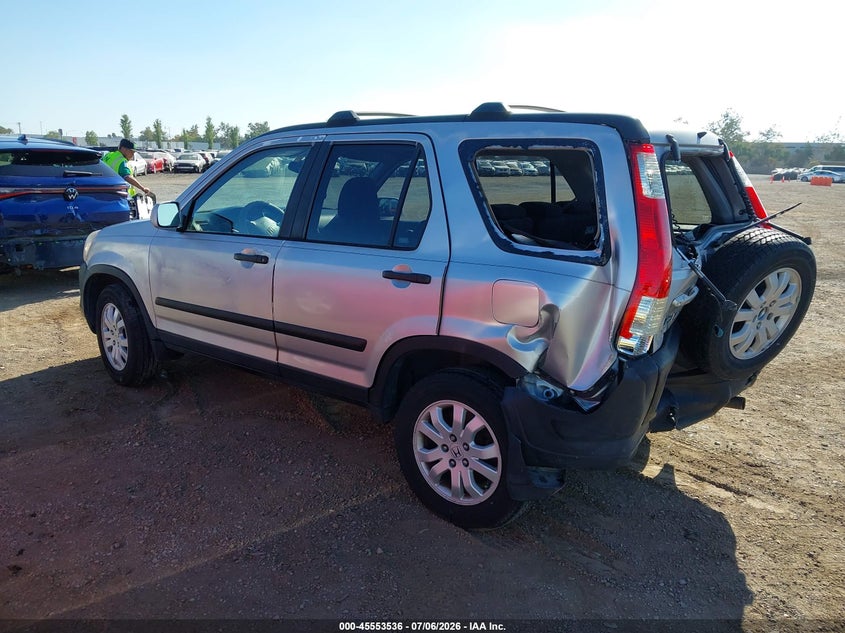2005 Honda Cr-v VIN JHLRD78825C017955 IAAI salvage auction — LEFT REAR, Salvage (California), sold $25 on 2026-07-29 (photo 3)