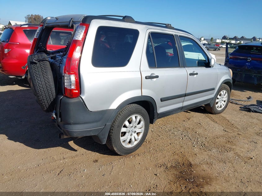 2005 Honda Cr-v VIN JHLRD78825C017955 IAAI salvage auction — LEFT REAR, Salvage (California), sold $25 on 2026-07-29 (photo 4)