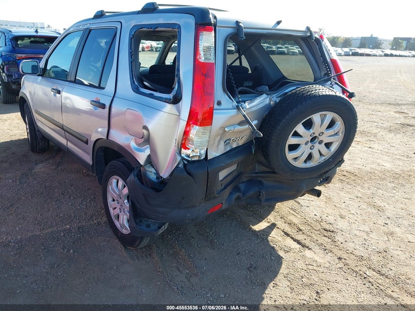 2005 Honda Cr-v VIN JHLRD78825C017955 IAAI salvage auction — LEFT REAR, Salvage (California), sold $25 on 2026-07-29 (photo 6)