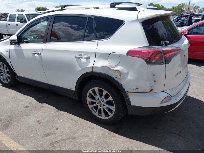 2016 Toyota Rav 4 VIN JTMDJREVXGD040421 IAAI salvage auction — FRONT & REAR, Salvage (Utah), sold $5,200 on 2026-07-30 (photo 3)