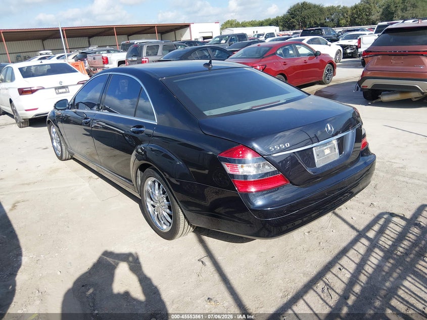 2008 Mercedes-benz S class VIN WDDNG71XX8A172943 IAAI salvage auction — LEFT & RIGHT, Original (Texas), sold $600 on 2026-07-21 (photo 3)