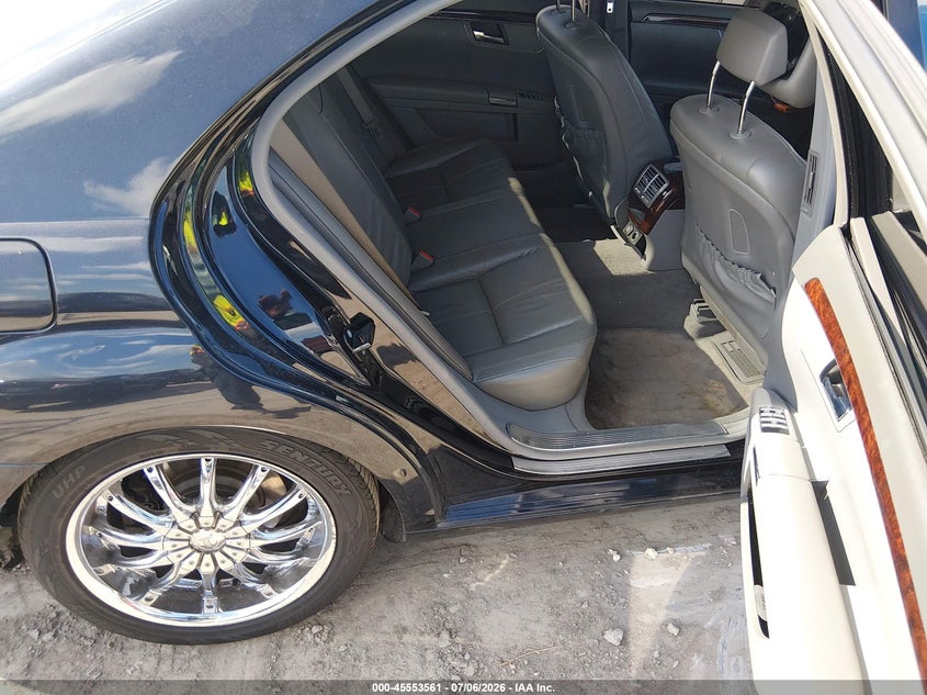 2008 Mercedes-benz S class VIN WDDNG71XX8A172943 IAAI salvage auction — LEFT & RIGHT, Original (Texas), sold $600 on 2026-07-21 (photo 8)