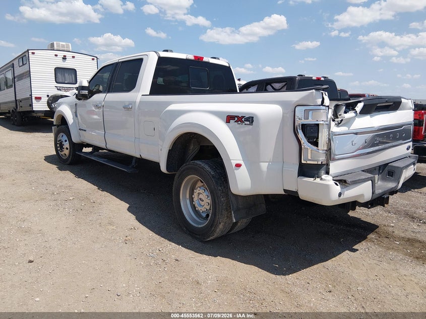 2020 Ford F450 VIN 1FT8W4DT3LEC39210 IAAI salvage auction — FRONT END, Salvage Title, sold $13,650 on 2026-09-01 (photo 3)