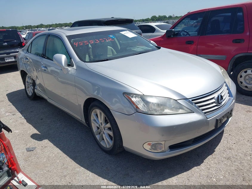 2012 Lexus ES VIN JTHBK1EG1C2501730 IAAI salvage auction — RIGHT SIDE, Salvage (Texas), sold $1,850 on 2026-07-28 (photo 1)