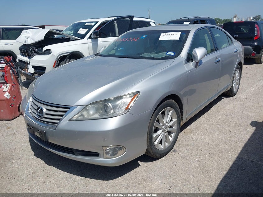 2012 Lexus ES VIN JTHBK1EG1C2501730 IAAI salvage auction — RIGHT SIDE, Salvage (Texas), sold $1,850 on 2026-07-28 (photo 2)