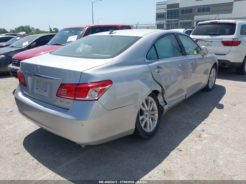 2012 Lexus ES VIN JTHBK1EG1C2501730 IAAI salvage auction — RIGHT SIDE, Salvage (Texas), sold $1,850 on 2026-07-28 (photo 4)