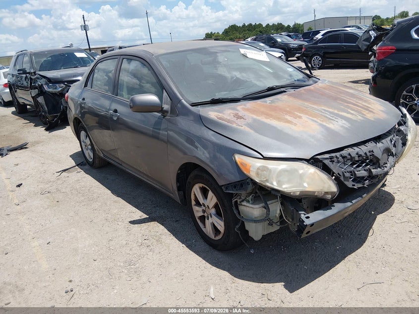 2011 Toyota Corolla VIN JTDBU4EE3BJ098317 IAAI salvage auction — FRONT END, Salvage (Texas), sold $925 on 2026-08-02 (photo 1)
