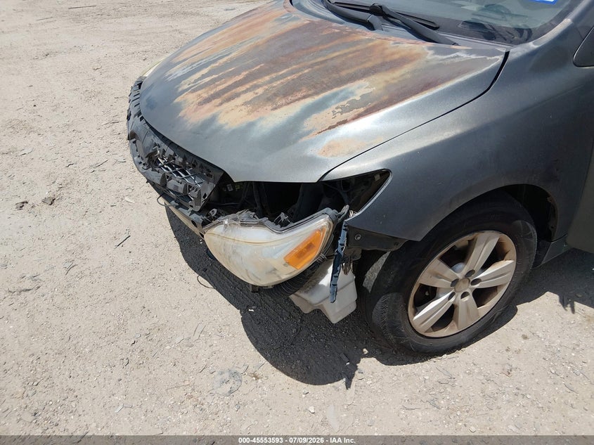 2011 Toyota Corolla VIN JTDBU4EE3BJ098317 IAAI salvage auction — FRONT END, Salvage (Texas), sold $925 on 2026-08-02 (photo 6)