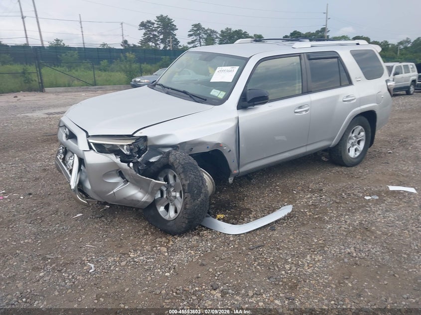 2015 Toyota 4runner VIN JTEBU5JR8F5207363 IAAI salvage auction — LEFT FRONT, Mv-907A (New York), sold $7,000 on 2026-07-28 (photo 2)