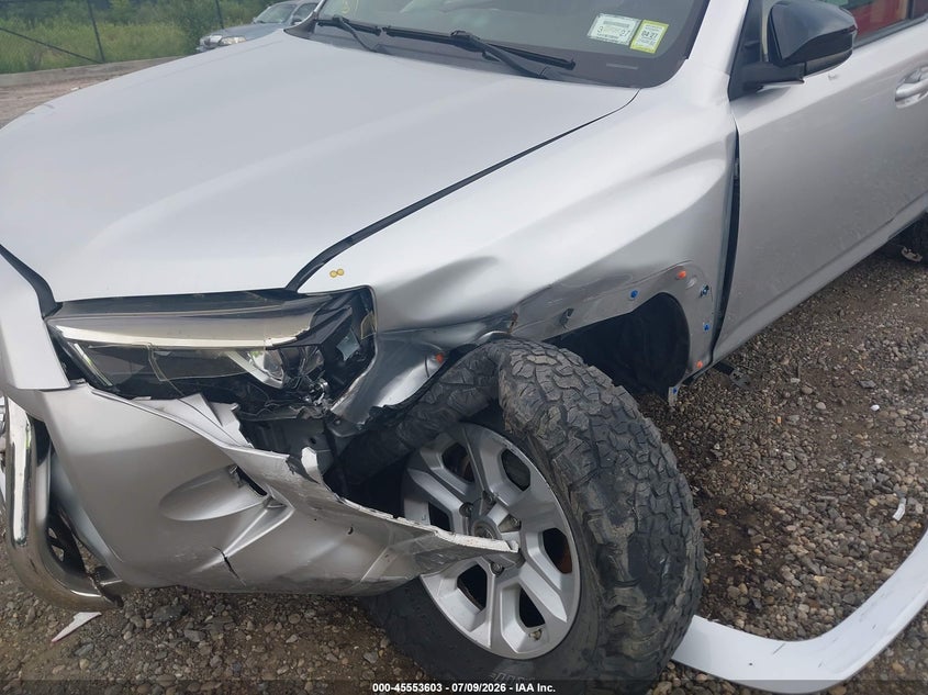 2015 Toyota 4runner VIN JTEBU5JR8F5207363 IAAI salvage auction — LEFT FRONT, Mv-907A (New York), sold $7,000 on 2026-07-28 (photo 6)