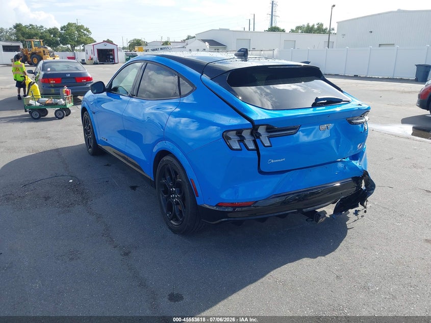 2022 Ford Mustang mach-e VIN 3FMTK4SE4NMA40346 IAAI salvage auction — REAR END, Certificate Of Destruction (Florida), sold $12,150 on 2026-07-16 (photo 3)