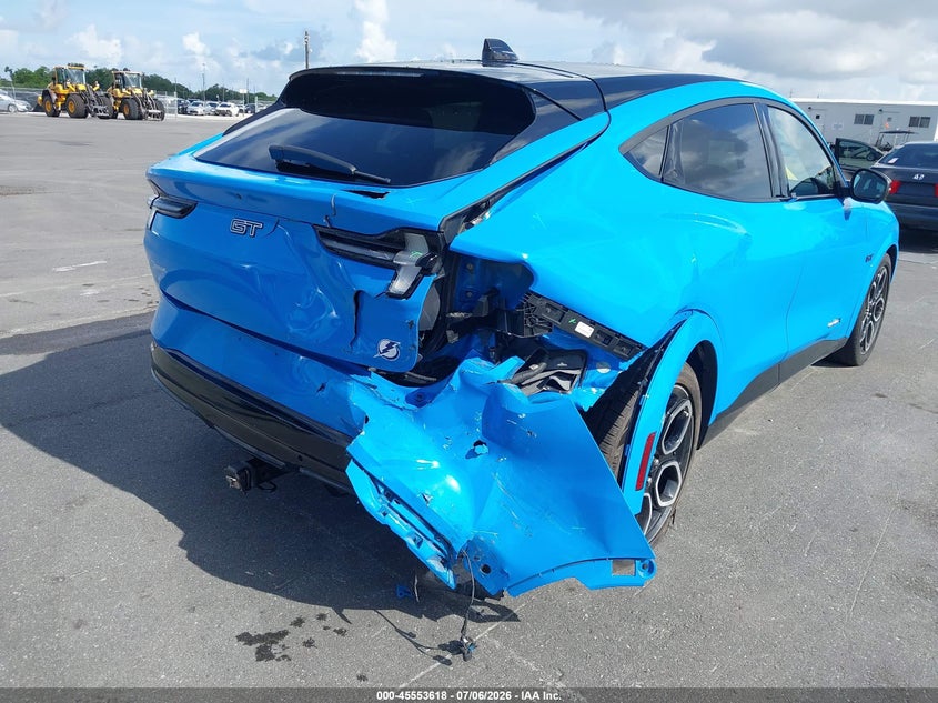 2022 Ford Mustang mach-e VIN 3FMTK4SE4NMA40346 IAAI salvage auction — REAR END, Certificate Of Destruction (Florida), sold $12,150 on 2026-07-16 (photo 6)