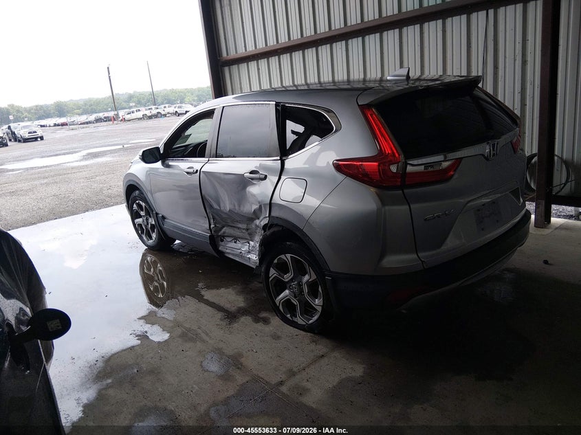 2018 Honda Cr-v VIN 2HKRW2H88JH642417 IAAI salvage auction — LEFT SIDE, Salvage Title, sold $7,200 on 2026-08-22 (photo 3)