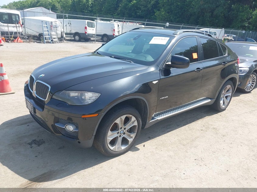 2010 BMW X6 VIN 5UXFG4C5XAL226131 IAAI salvage auction — NORMAL WEAR, Clear (Virginia), sold $725 on 2026-07-28 (photo 2)