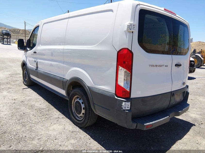 2018 Ford Transit 150 VIN 1FTYE1ZM7JKA99776 IAAI salvage auction — LEFT & RIGHT, SF97 (California), sold $17,750 on 2026-08-25 (photo 3)